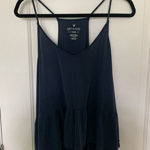 American Eagle Navy Tank Top
